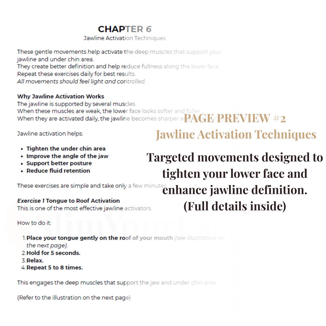 The FaceSlim Blueprint - 21-Day Facial Slimming System